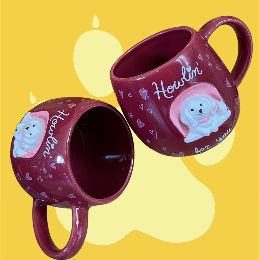 Set of 2 Celebrate Together Ceramic 21 oz Howlin' for You Coffee Mug